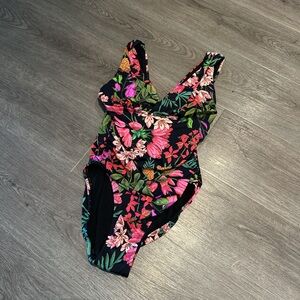 Floral One-Piece Swimsuit